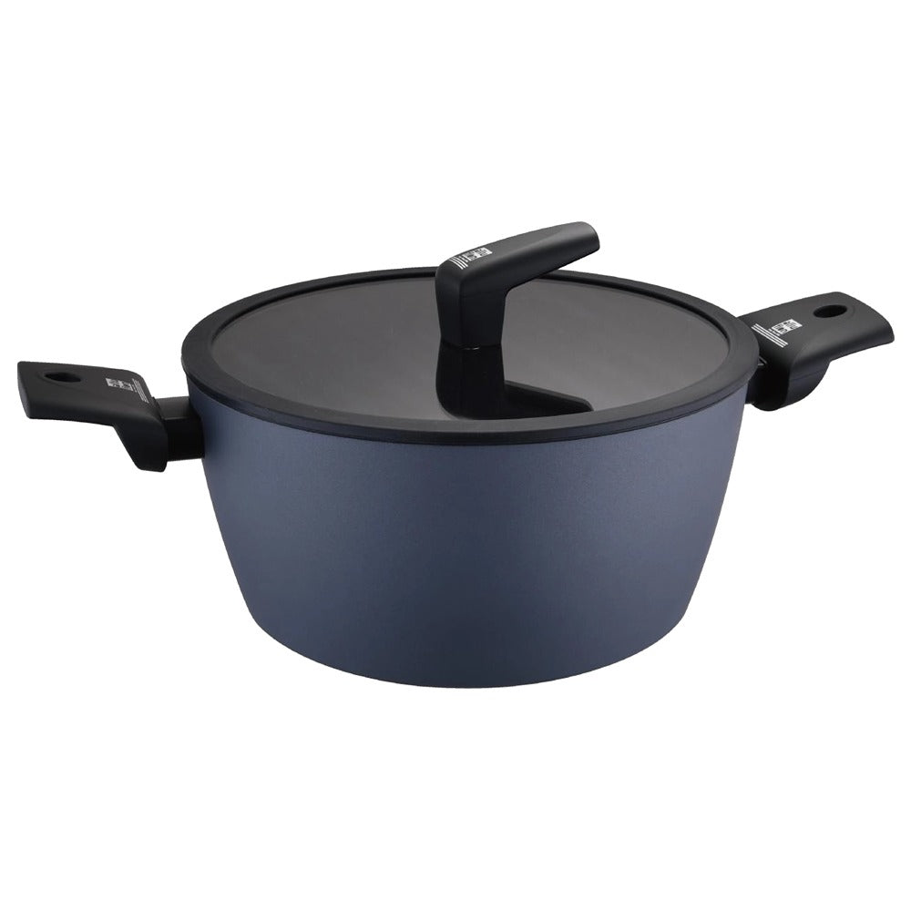 Obsidian 4-Quart Stockpot with Lid
