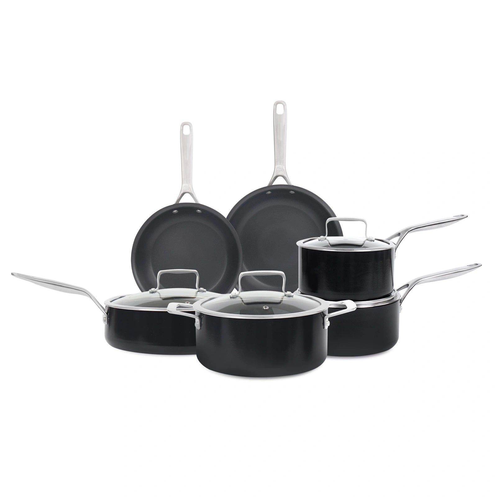 Ultra Silver 10-Piece Cookware Set